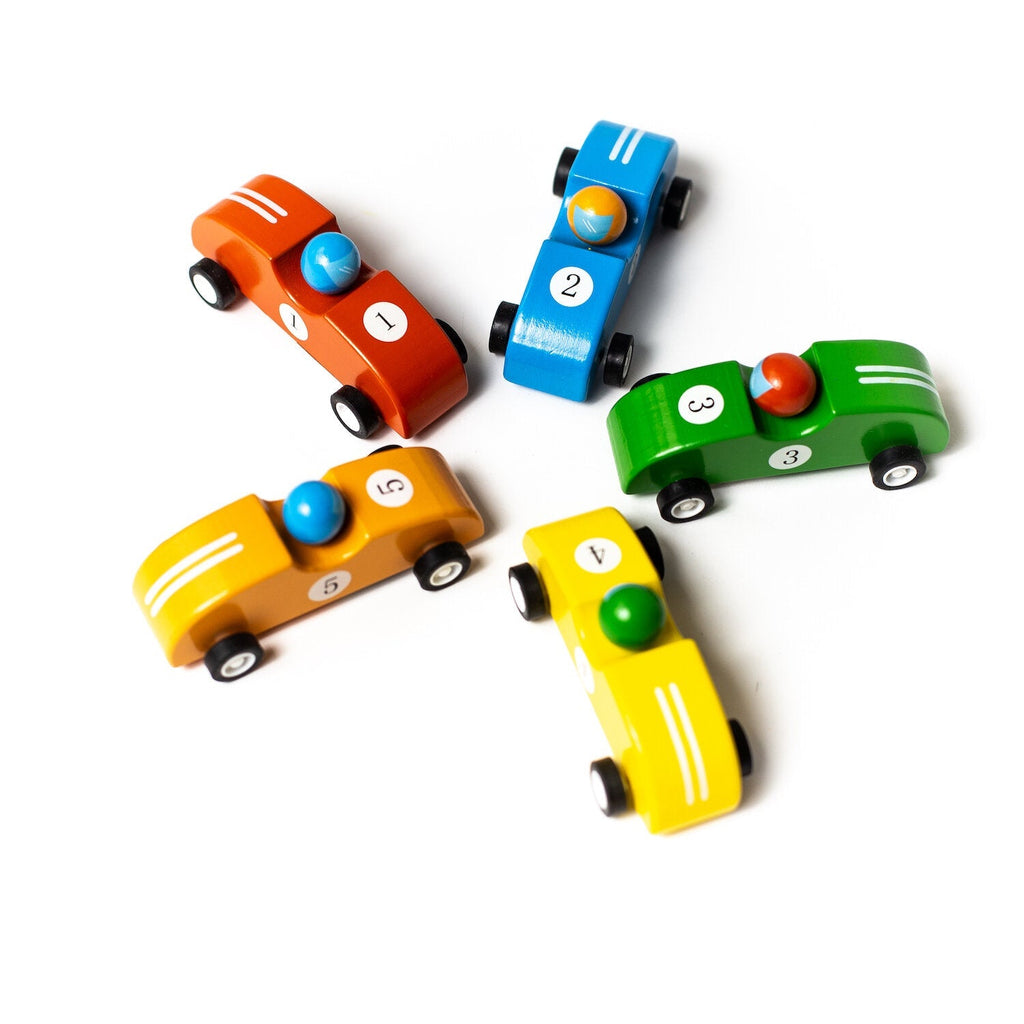Race Cars - Pull Back Racers Set of 5